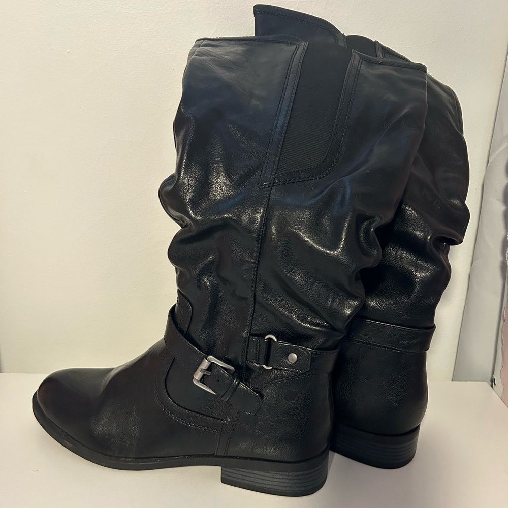 White Mountain Black Women's Boots